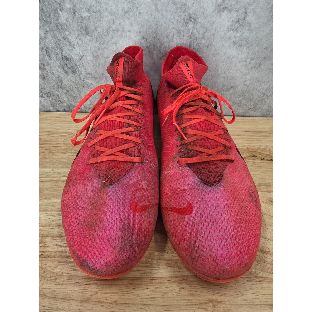 Nike Mercurial Superfly 7 Pro FG Soccer Cleats Mens 13 Laser Crimson Football - Picture 3 of 10
